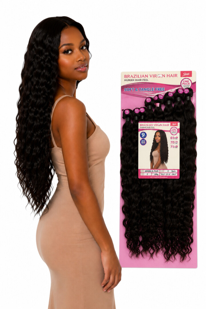 ARIANA XL PLUS- CABELO BIO FIBRA -SLEEK