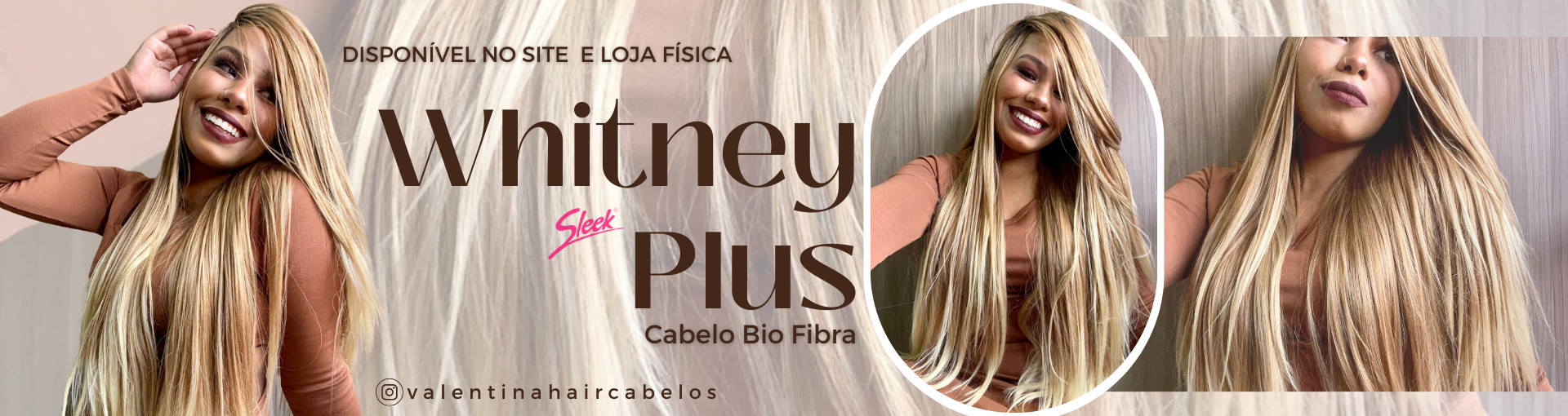 Cabelo Ondulado Fibra Bio Orgânico Ana