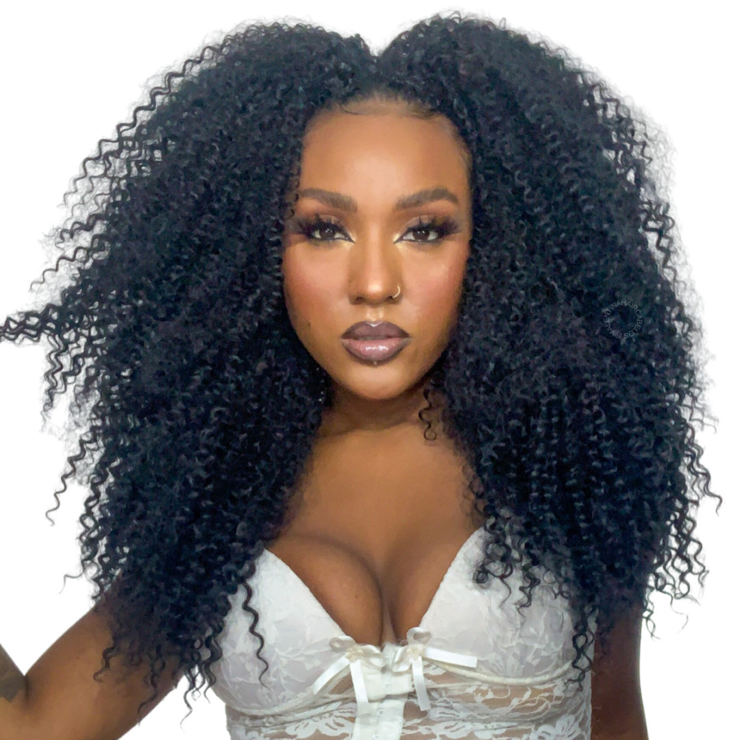 Cabelo Cacheado Boho Box Crochet Braids 65cm 300g + Agulha