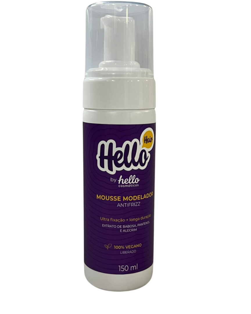 MOUSSE MODELADOR ANTIFRIZZ 150ML HELLO HAIR